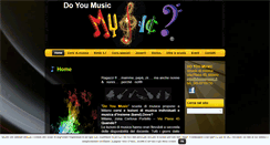 Desktop Screenshot of doyoumusic.it